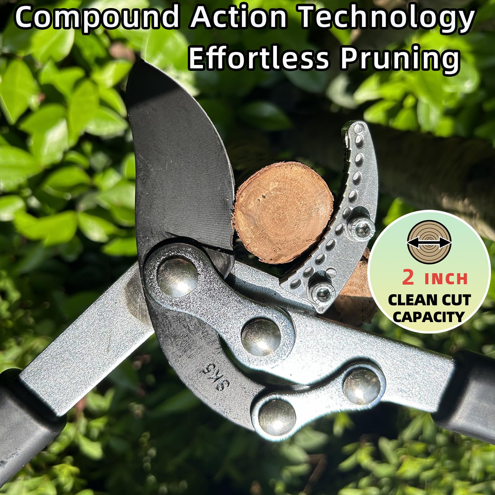 YRTSH blade close-up with low-friction coating for cleaner cuts