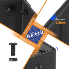 YSEJOMP side view highlighting four-sided hollow vents for better airflow