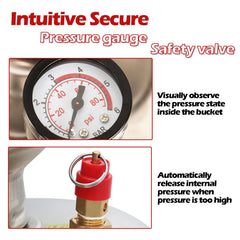 YSMN hose connection detail showing secure coupling for leak-free performance