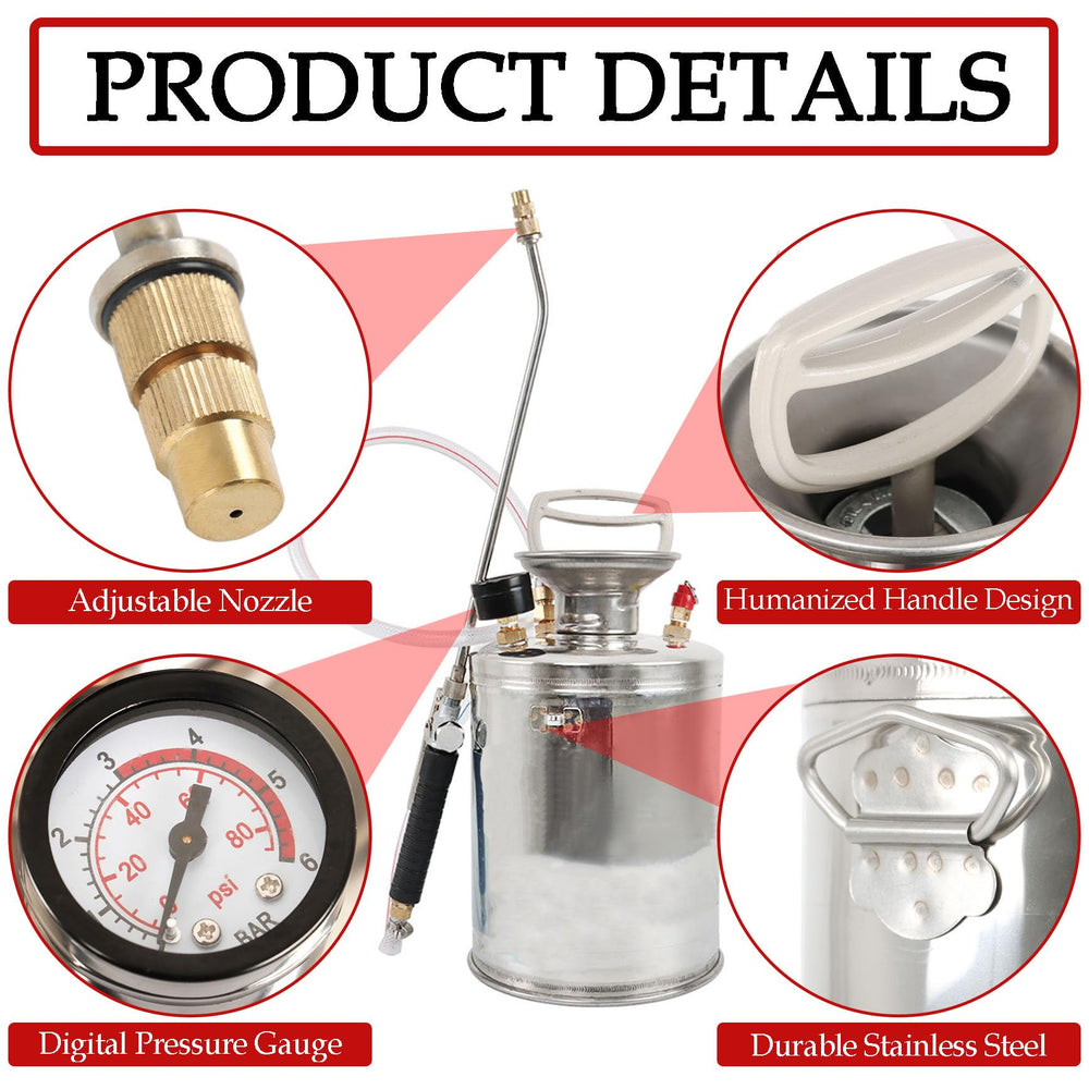 YSMN flexible 3.3 ft hose detail improving reach and comfort while working