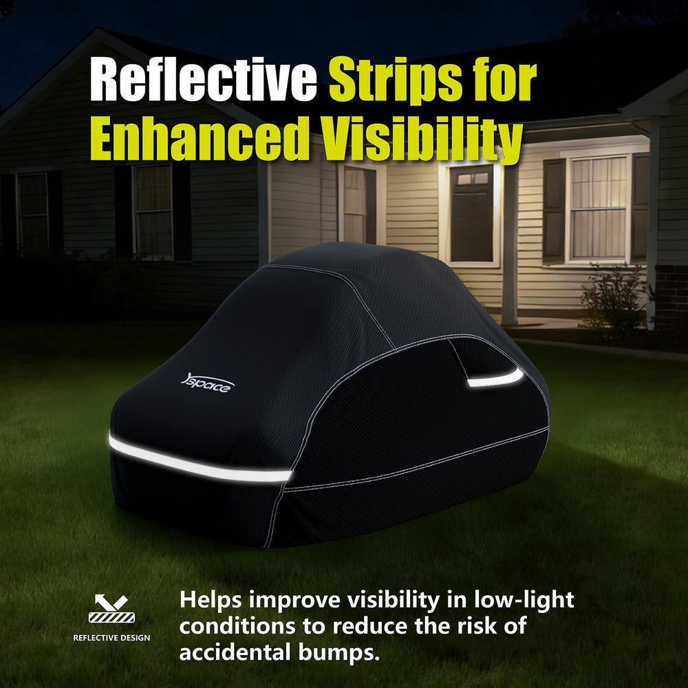 YSPACE side profile on 60 inch deck demonstrates full coverage fit