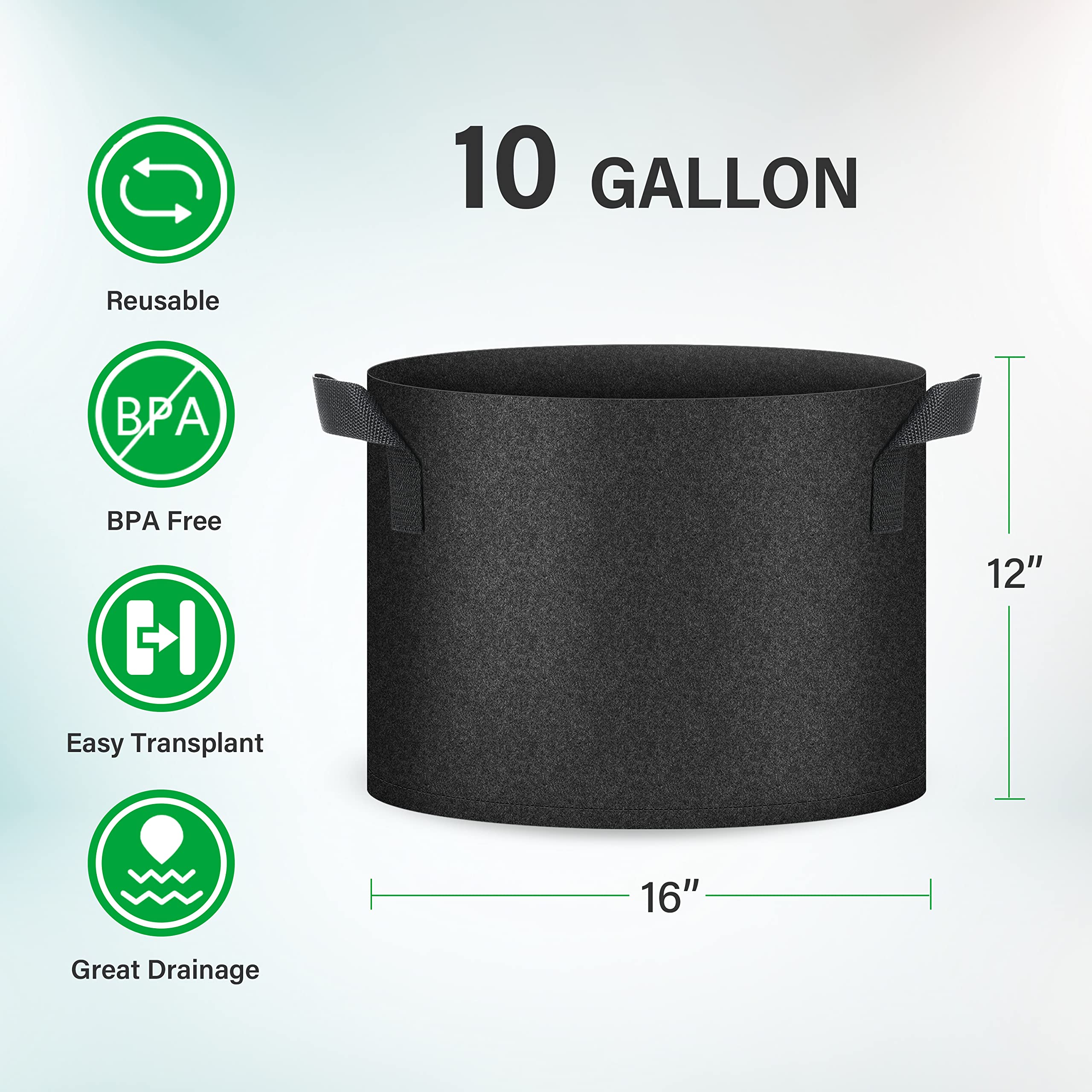 YSSOA close-up of nonwoven fabric texture highlights breathability and improved root health