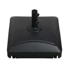 YSSOA front view black square base showing sturdy profile and stability