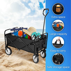 YSSOA wheel close-up highlighting 360-degree swivel and anti-slip traction