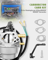YUANTUO carburetor gasket and hardware displayed for sealed installation benefit