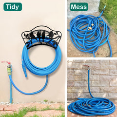 yuanwimey hose wrapped on reel demonstrating organized, tangle-free benefit