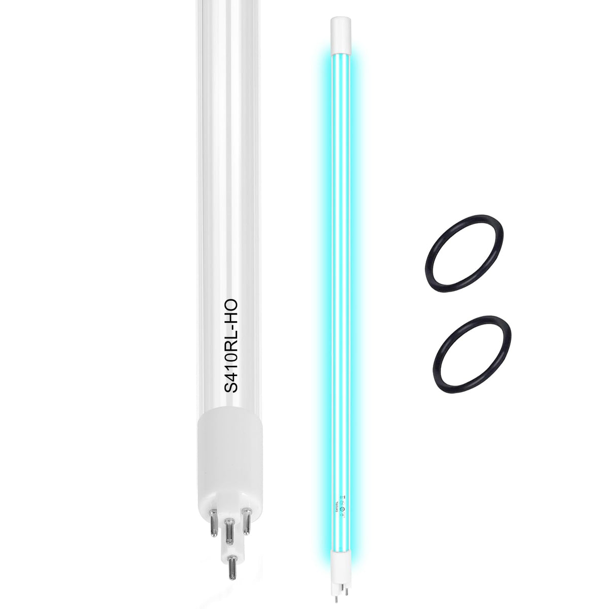 YUBEYI S410RL-HO front view showing lamp shape and connection benefits