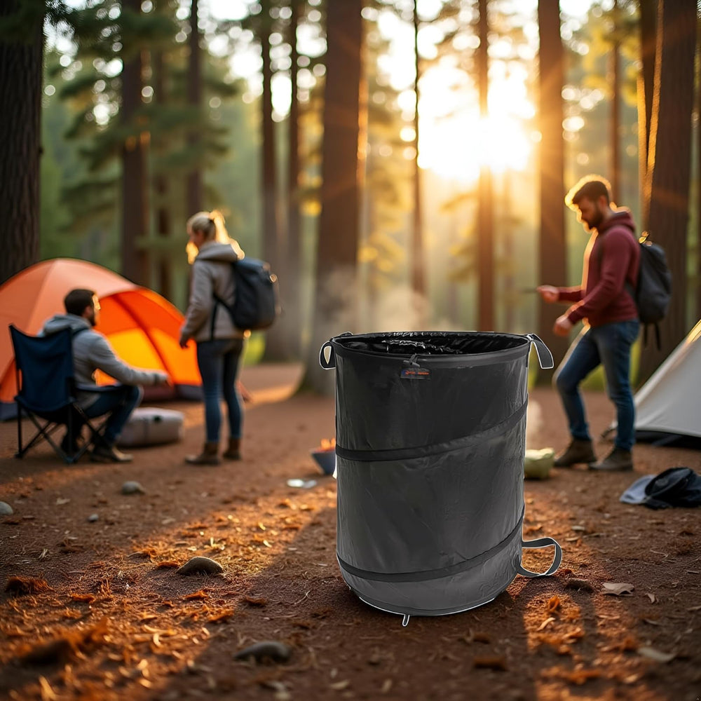 YUDI & GARDEN on a campsite showing portability and multi‑use outdoor convenience