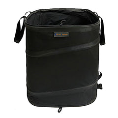 YUDI & GARDEN front view showing square collapsible bin and capacity benefit