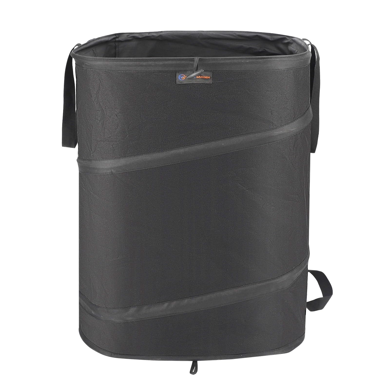 YUDI & GARDEN front view showing stable square bin and large opening benefit