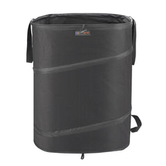 YUDI & GARDEN front view showing stable square bin and large opening benefit