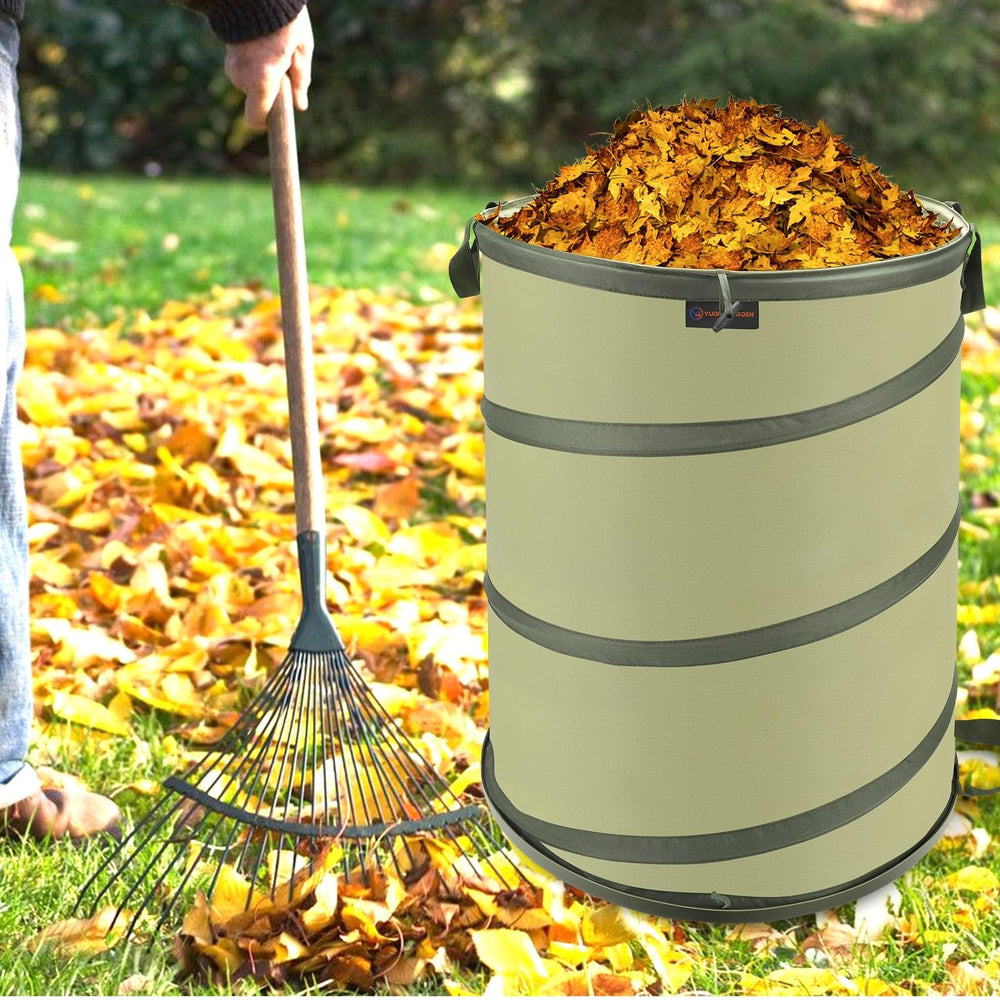 YUDI & GARDEN hard bottom closeup for stable tipping and easy emptying