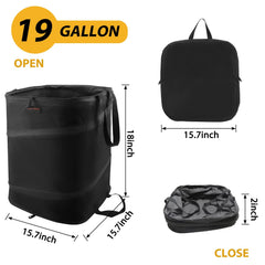 YUDI & GARDEN exposed internal spring frame illustrating quick open convenience