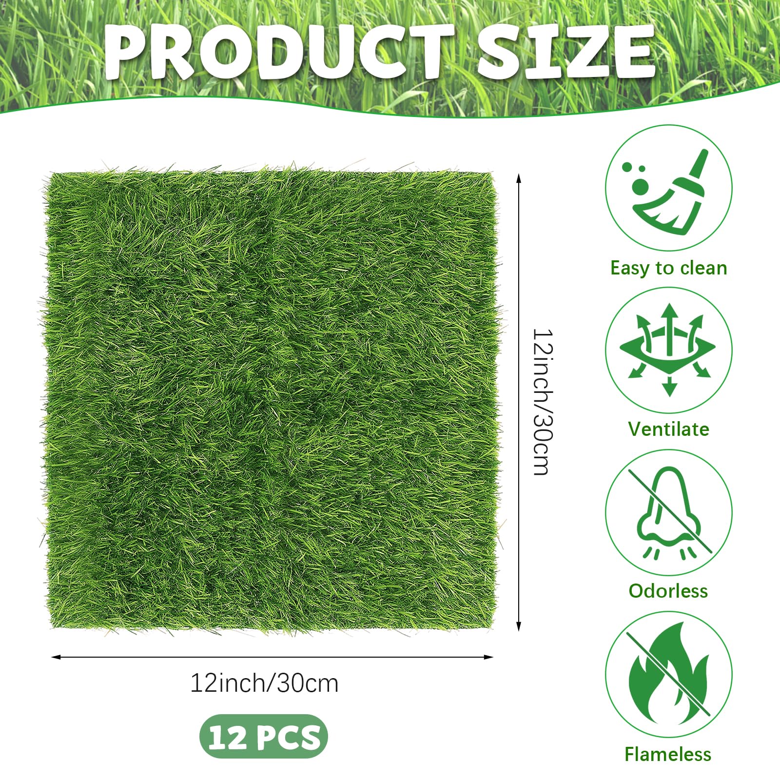 Yudlto close-up texture of artificial grass providing gentle cushioning