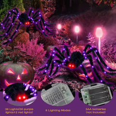 Yudlto purple body glow at night creating eerie ambient lighting