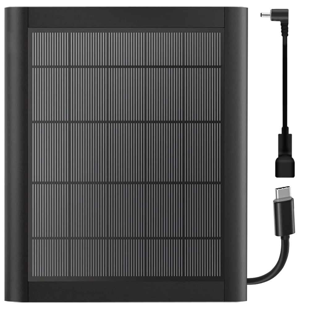 YUELAN 8W front panel showing size and neat frame, ensures reliable power