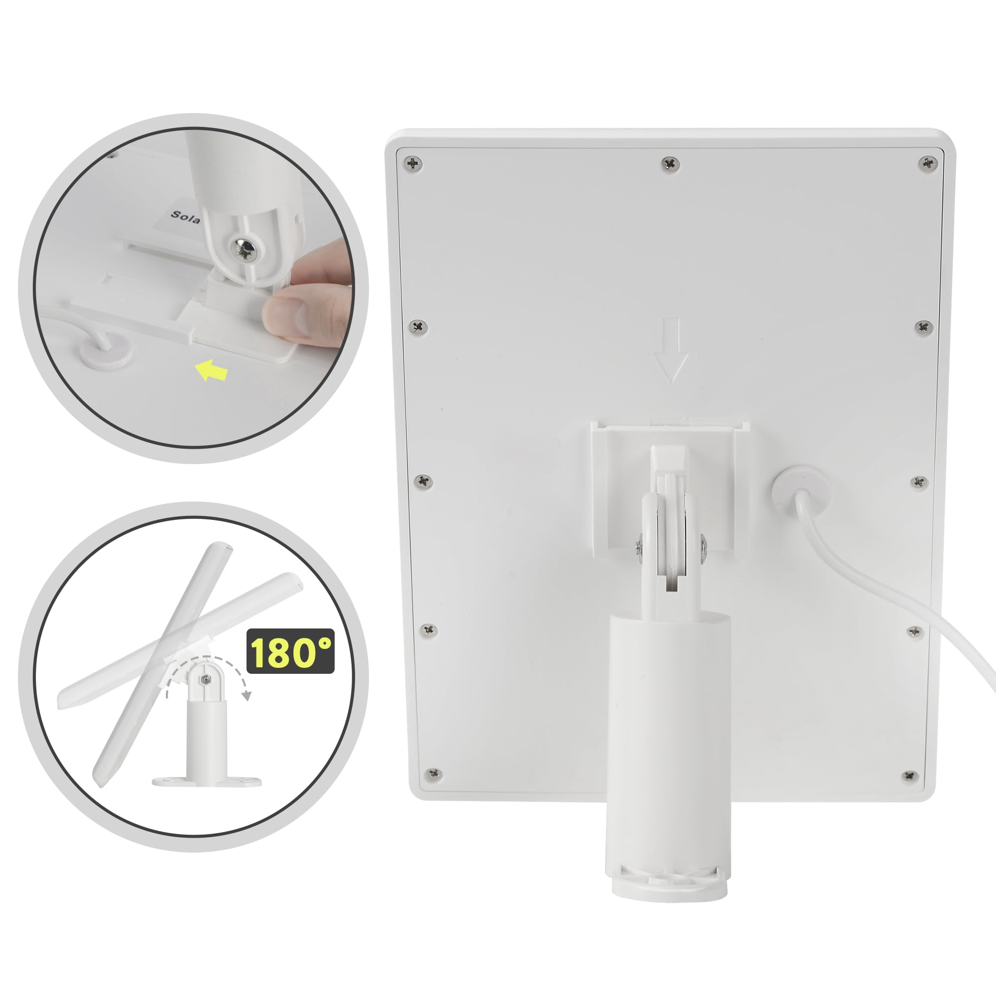 YUELAN display of USB-C, Micro USB and barrel adapters for broad Ring compatibility