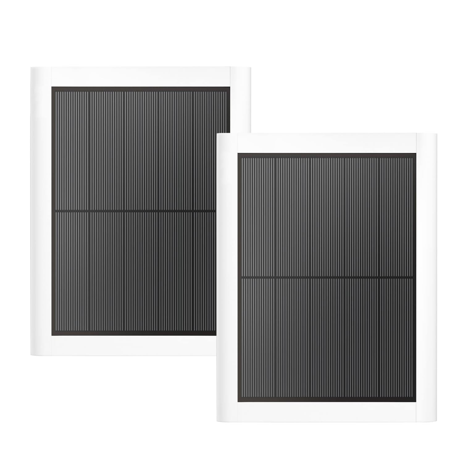 YUELAN front view of solar panel showing slim profile and mount for easy installation
