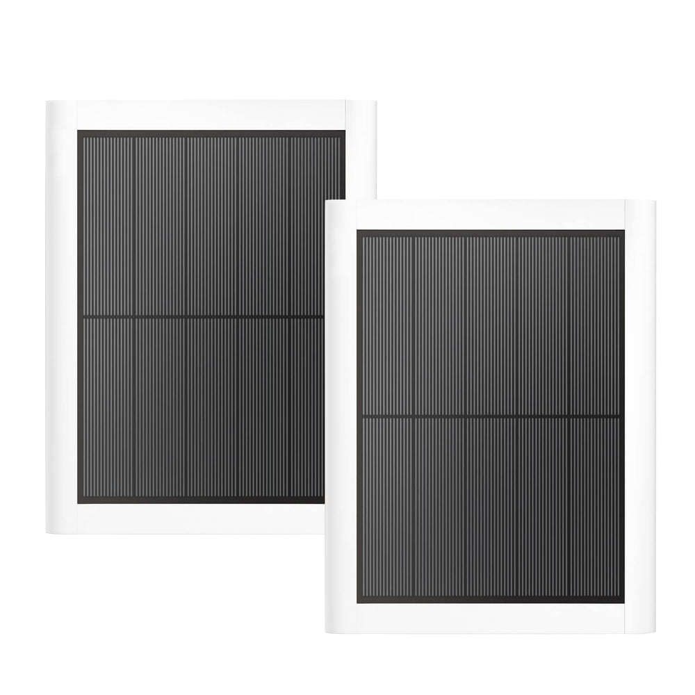 YUELAN front view of solar panel showing slim profile and mount for easy installation