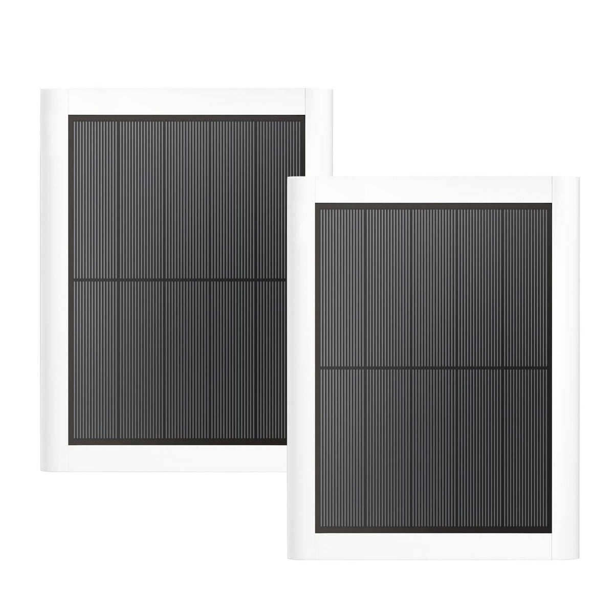 YUELAN front view of solar panel showing slim profile and mount for easy installation
