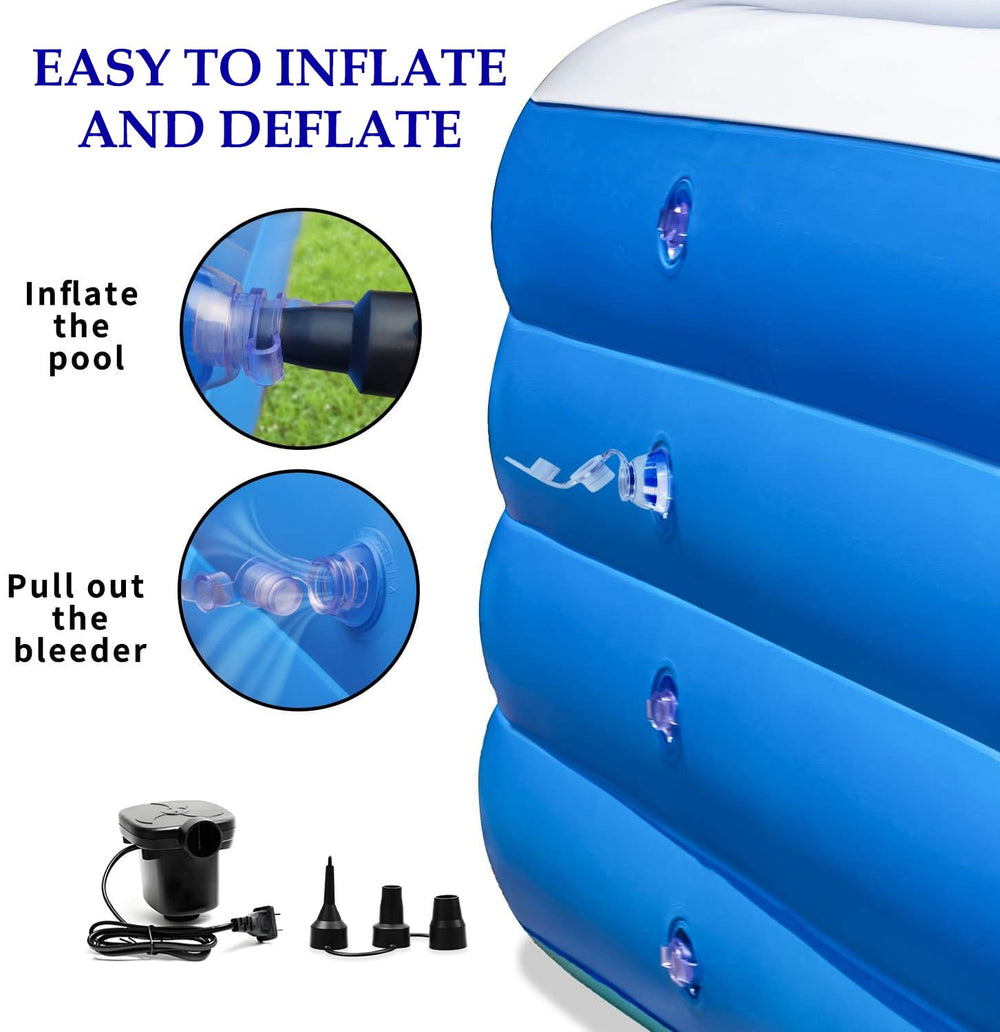 YUEPOOL four air chambers and valve detail improving stability and safety
