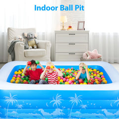 YUEPOOL family enjoying pool in backyard demonstrating relaxation and family fun benefit