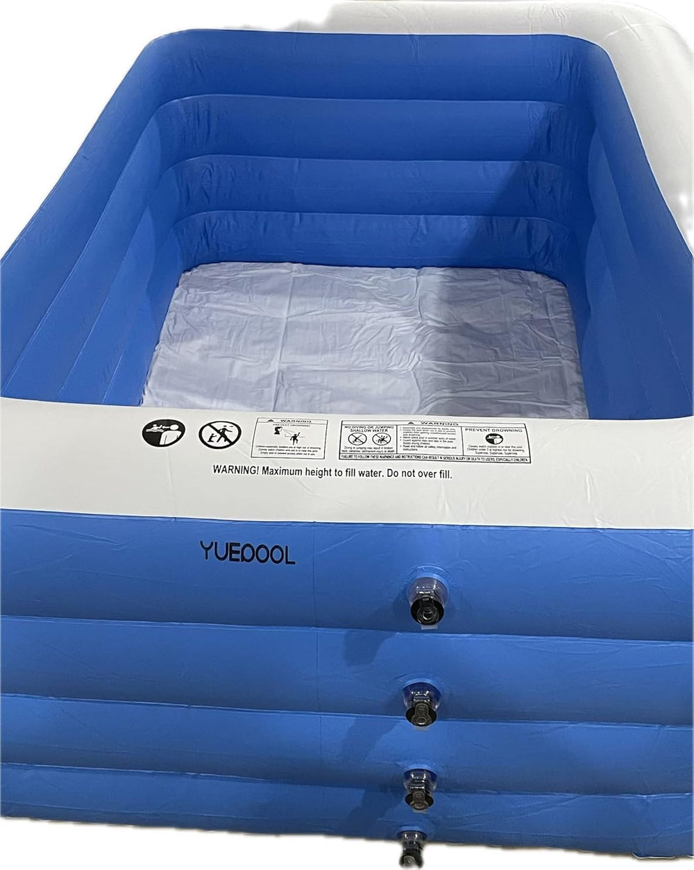 YUEPOOL folded pool packed for storage highlighting easy portability