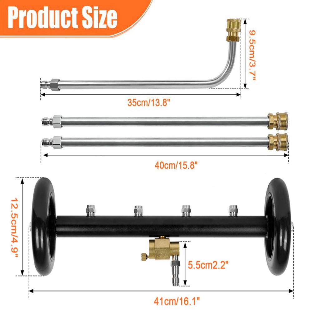 YUET packaged kit layout displaying included parts for fast setup benefit