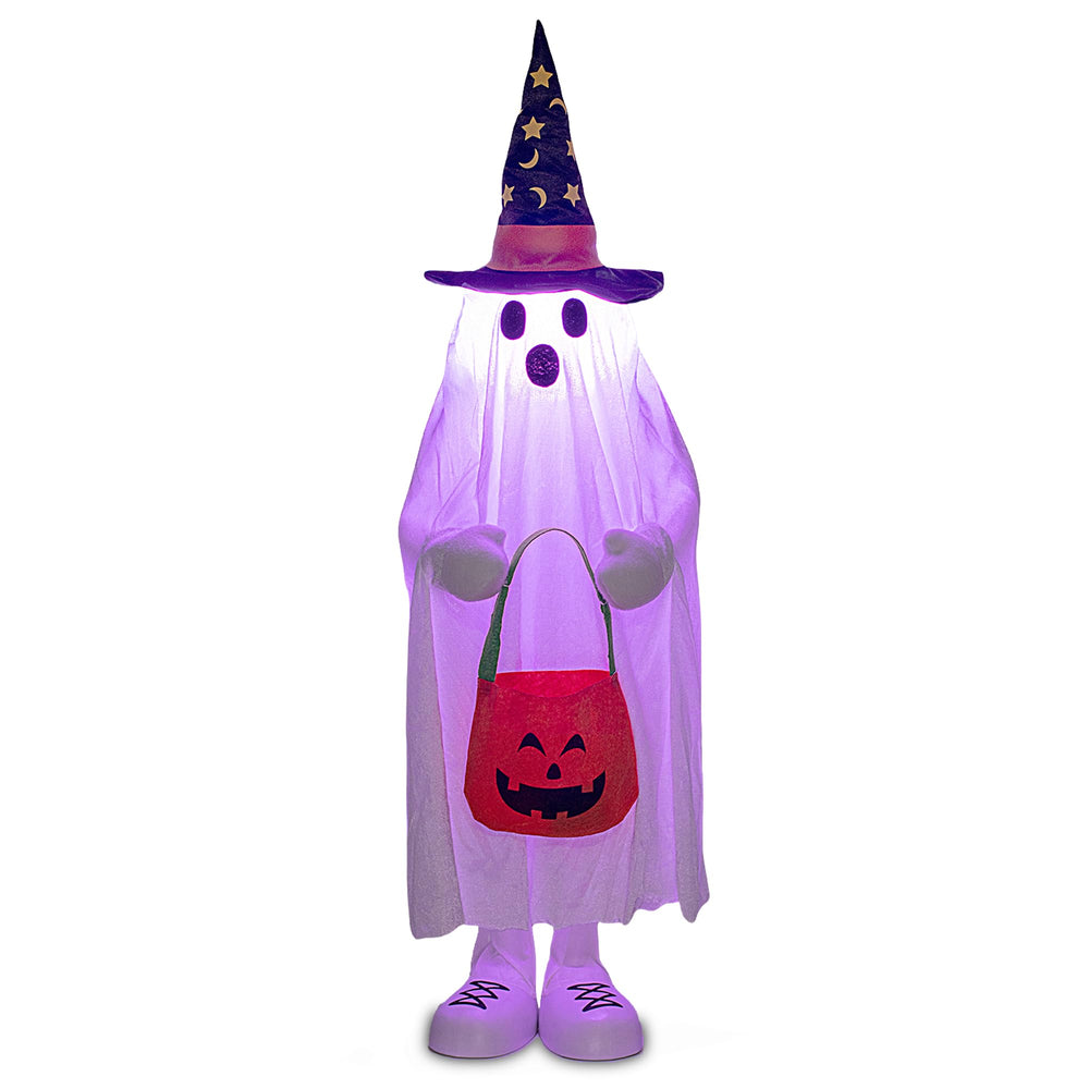 YUETJIN full-view 37-inch ghost showing festive porch focal point benefit