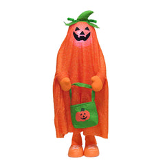 YUETJIN pumpkin front view showing festive porch-ready design and curb appeal