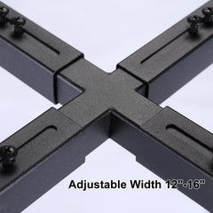 YueTong close-up of powder-coated finish showing rust resistance