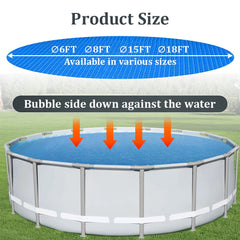 YUEWO bubble close-up showing texture that transfers sunlight and retains heat