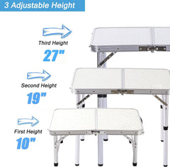 YUFIFAIRY carry handle illustration showing compact storage and portability
