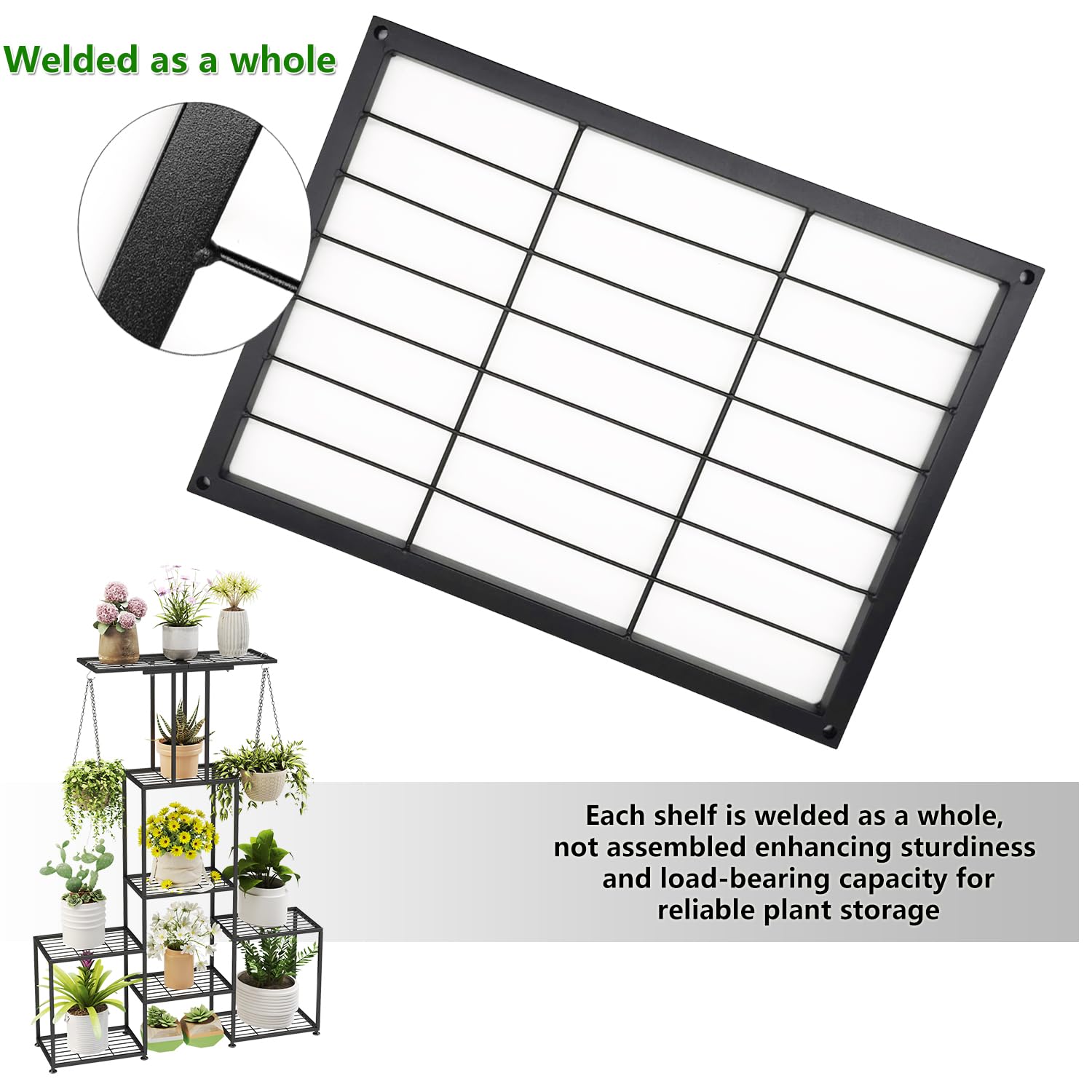 YUJCHMTZN assembled on patio showing weather-ready decorative arrangement