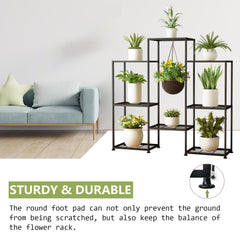 YUJCHMTZN close-up of shelf grate, illustrates rustproof coating and sturdy build