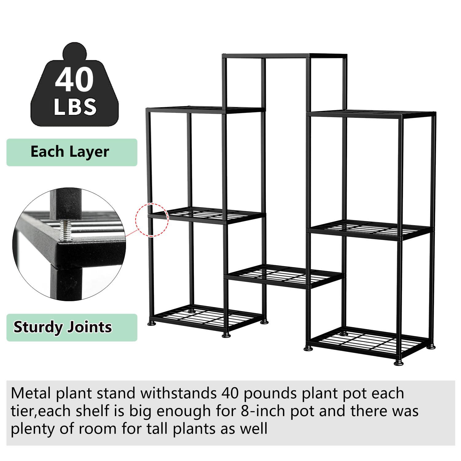YUJCHMTZN styled in living room, improves indoor decor and plant organization