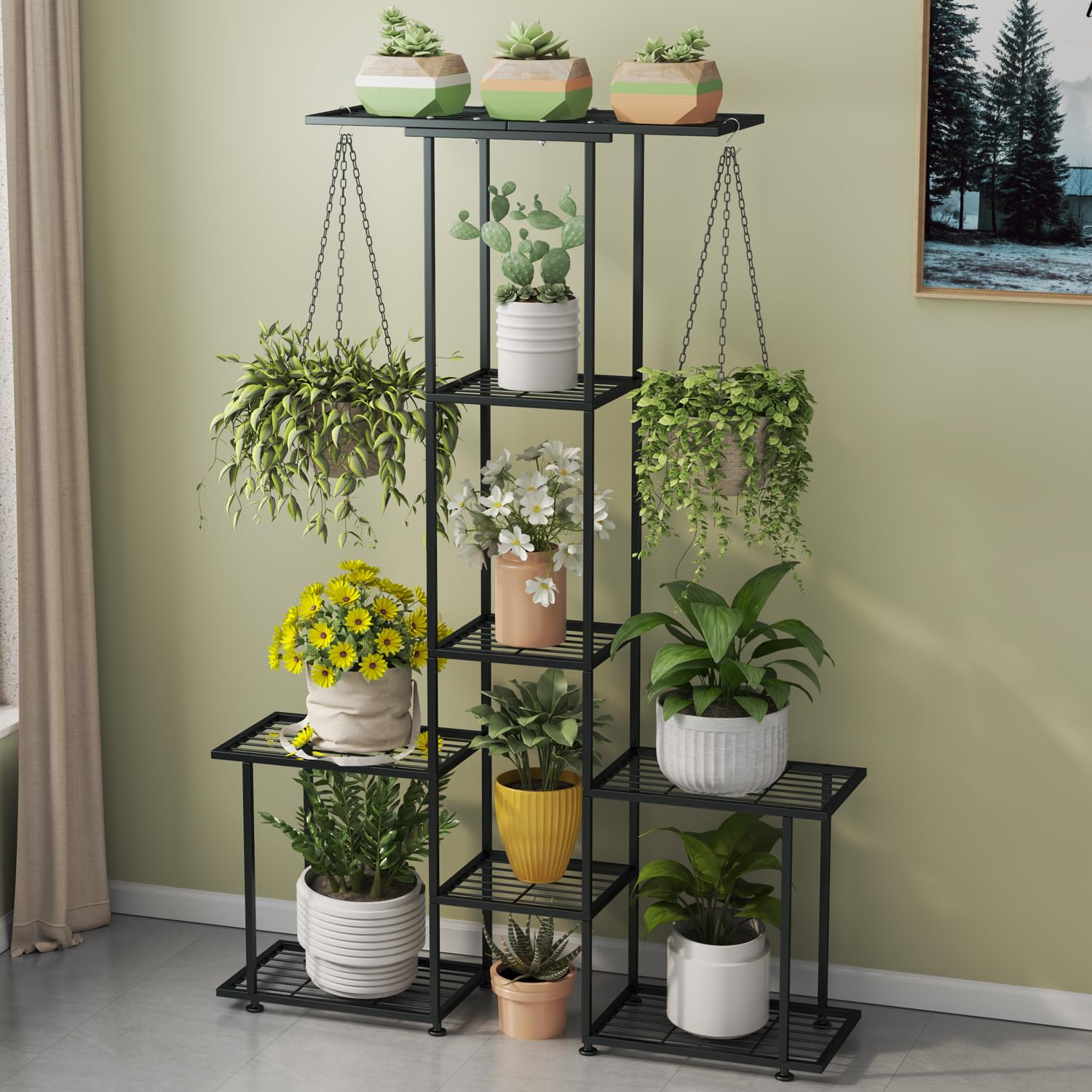 YUJCHMTZN side profile ladder form illustrating slim footprint and tiered design