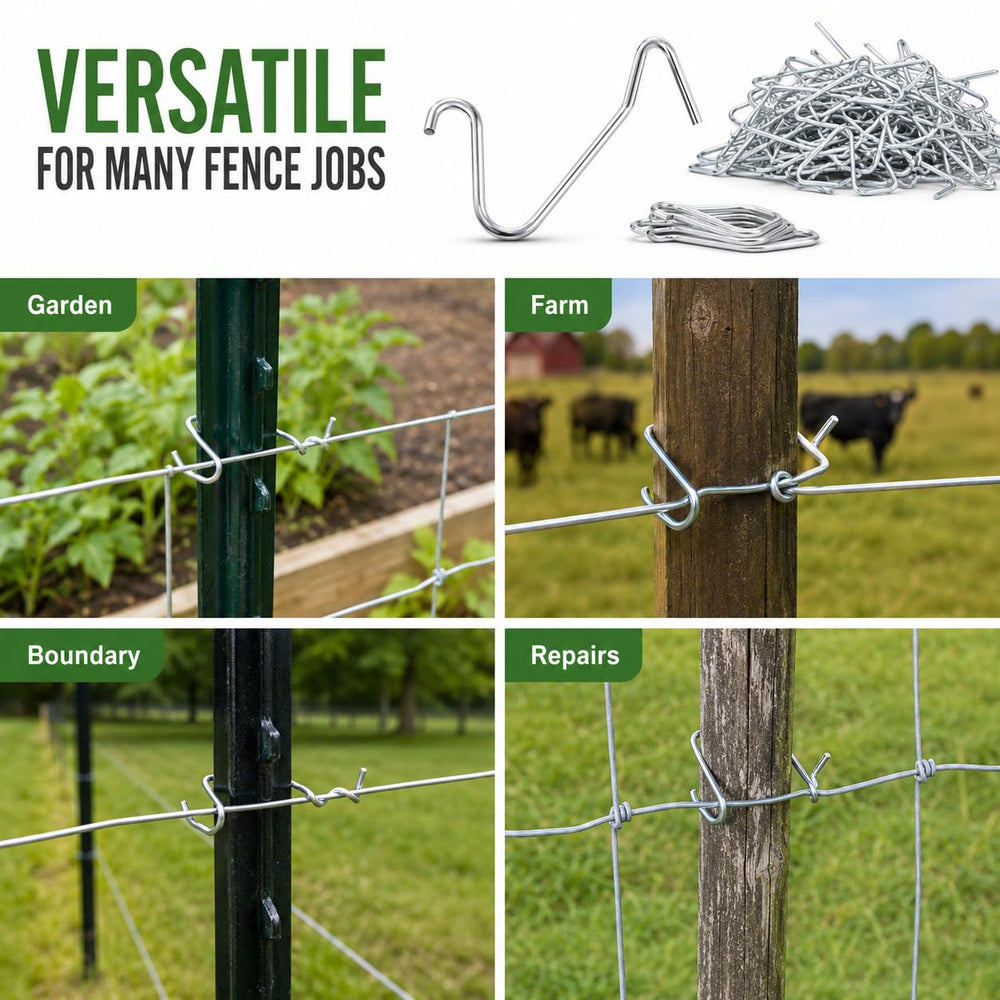 Yukibefo fence line with livestock showcasing durable field performance