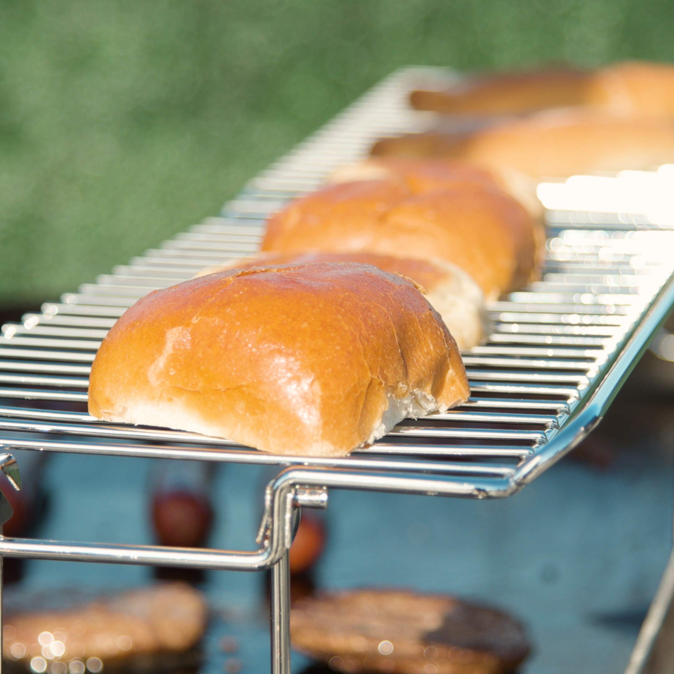 Yukon Glory in backyard cookout scene showing increased output for entertaining benefit