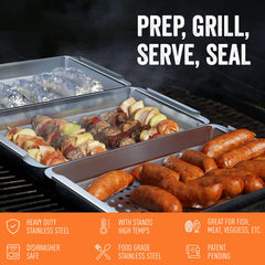 Yukon Glory orange lid sealing tray for spill-free transport