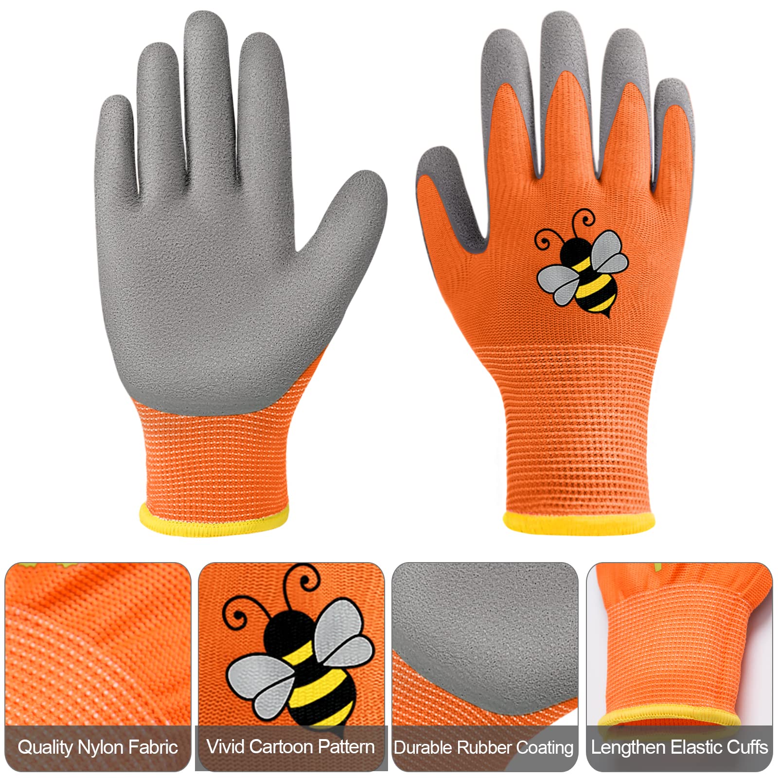Yumoin close-up of foam rubber texture delivering improved grip and protection