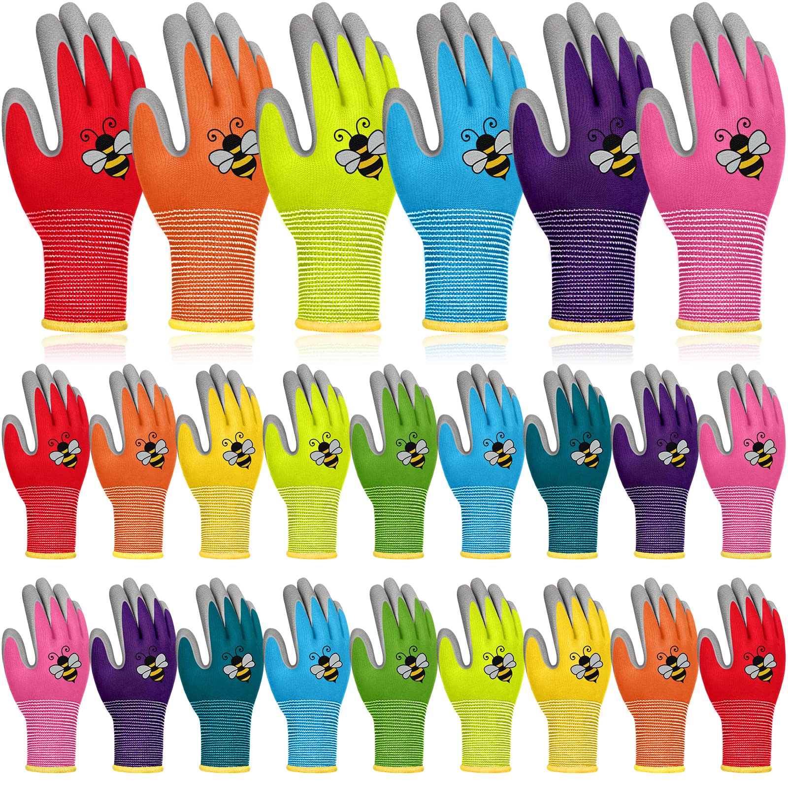 Yumoin front packaging showing 36 pairs and colorful bee prints for easy selection