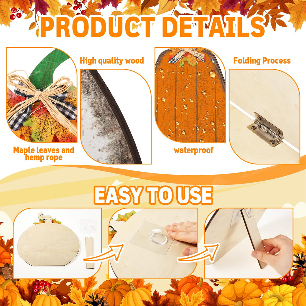 Yuntau stacked pumpkins on steps for layered farmhouse styling