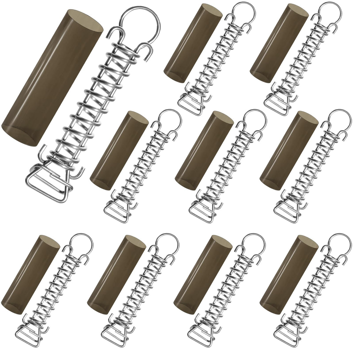 YUNVI front view of 10-pack springs showing kit and benefits