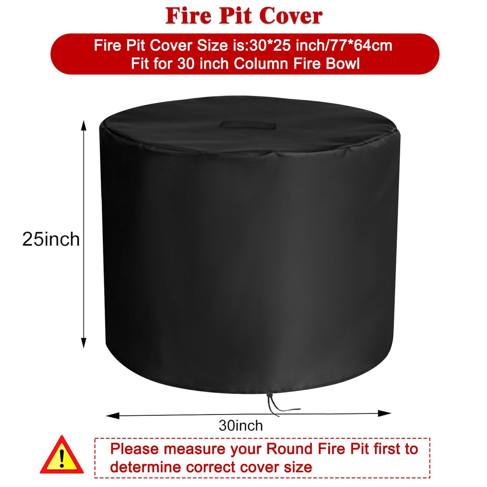 Yunzuiyue covered fire pit in backyard protecting from weather