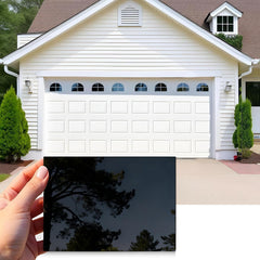 YURROAD front view on a two-car garage showing improved curb appeal