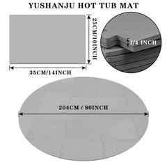 Yushanju textured tile close-up shows non-slip surface benefit