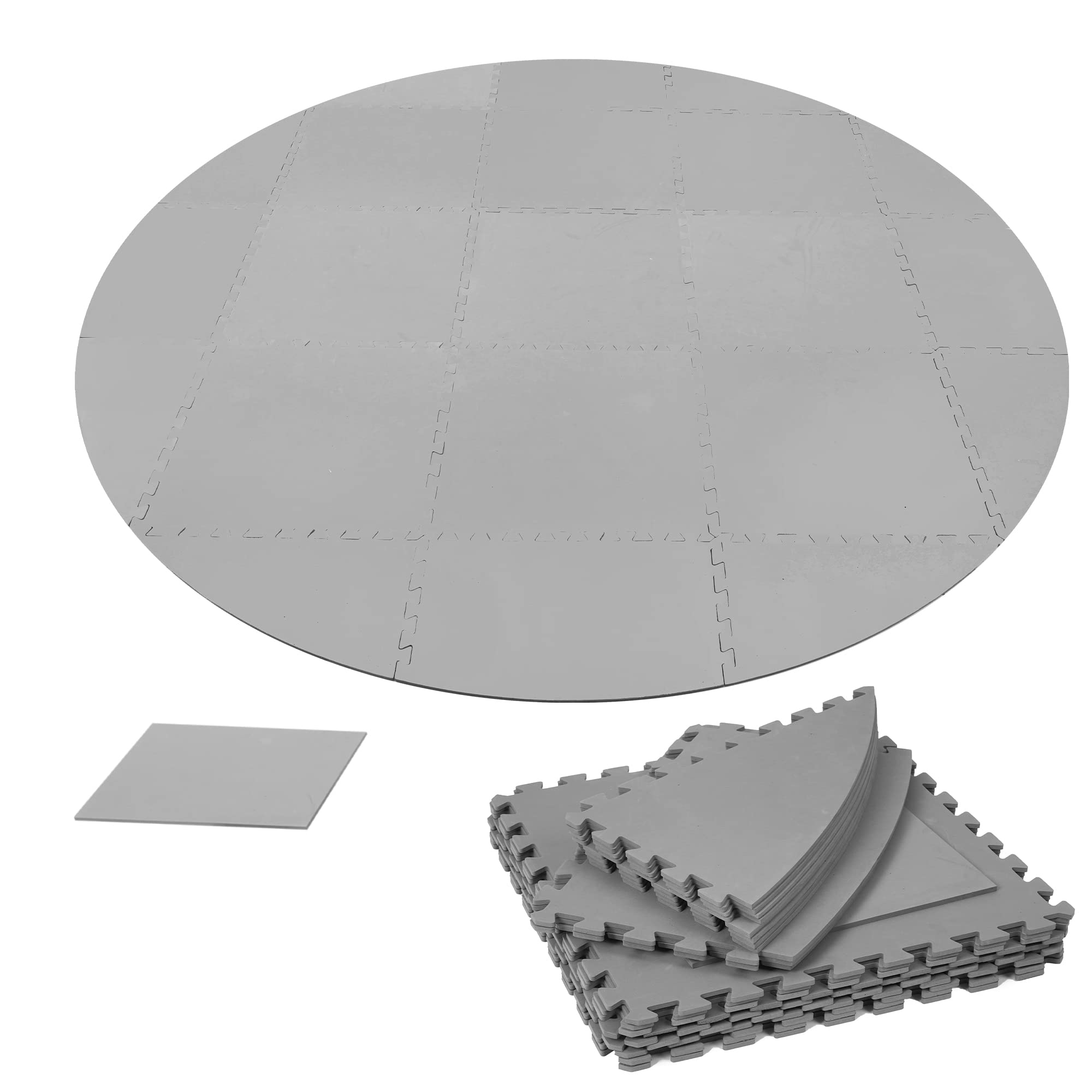 Yushanju full circular mat protects tub and prevents punctures