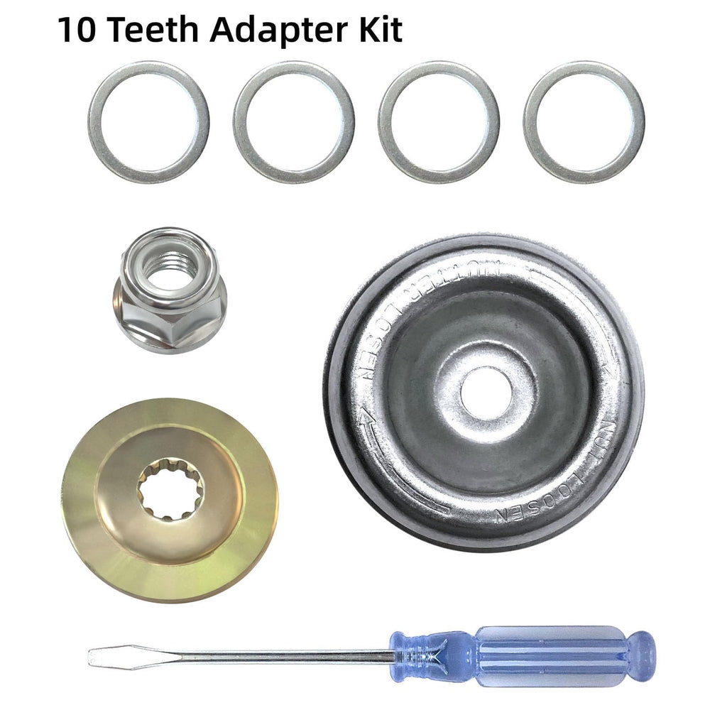 Yutacorex adapter kit components laid out for easy installation and fit verification