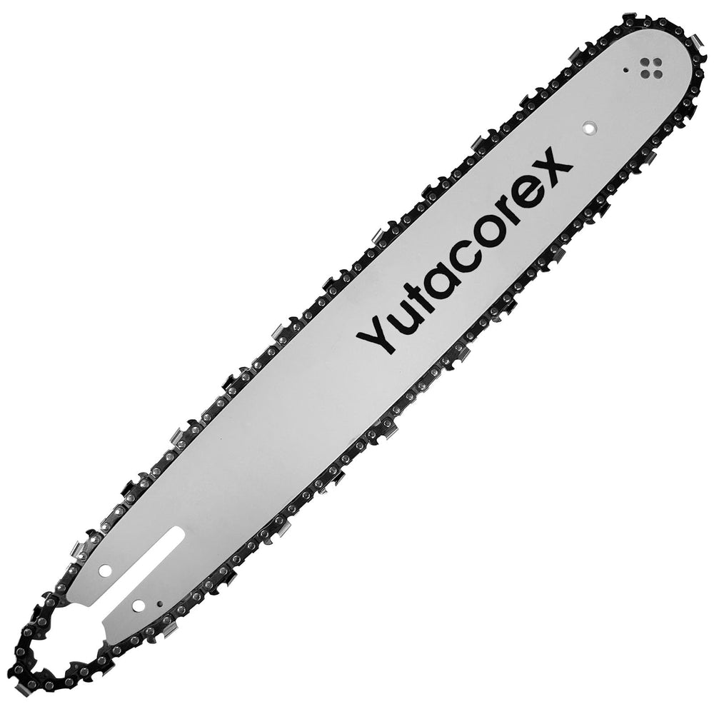 Yutacorex guide bar close-up of tail mount and rail for accurate fit and durability